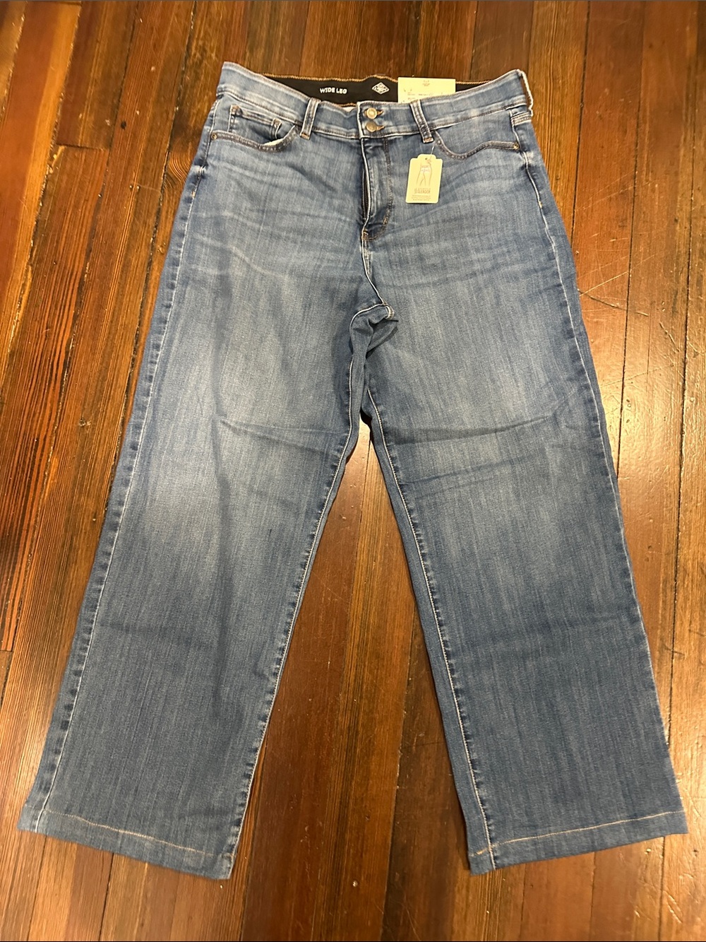 St. John's Bay Straight Leg Jeans - Light Blue Denim